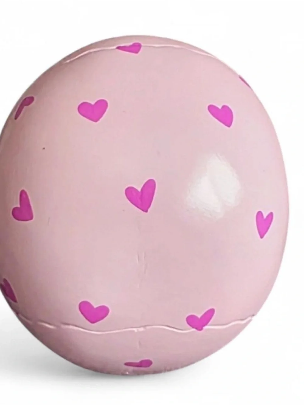 Pink Heart Skull Ceramic Wall Accent - Decorative Home Accent